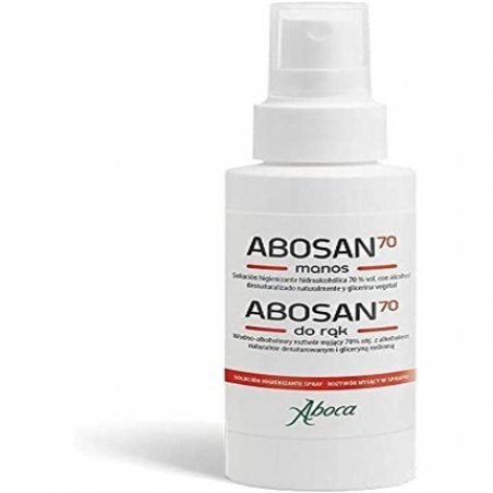 Aboca Abosan 70 Mani Spray 100 Ml, Black, Estandar
