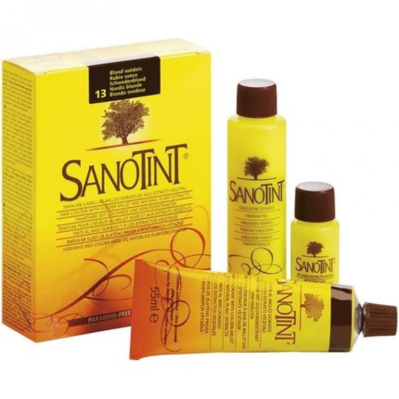 Sanotint 4% PPD No Ammonia Swedish Blonde Hair Dye 13 - New Packaging