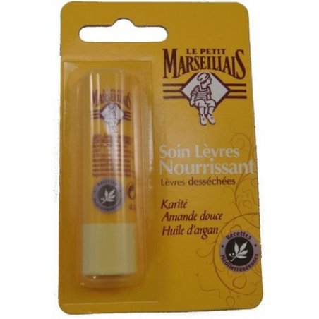 Le Petit Marseillais Lip Care with Shea, Almond and Argan 4.9g from France