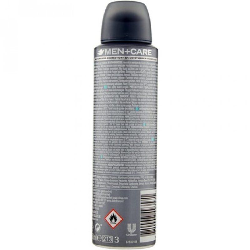 Dove Men Deodorant Spray Talc Feel 150ml