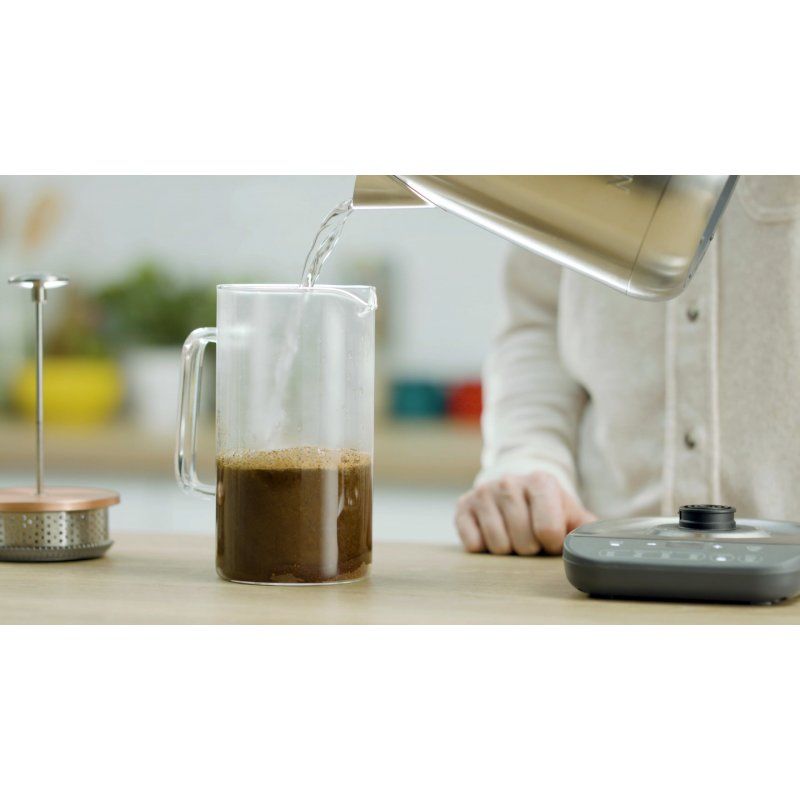 Ninja KT201EU electric kettle 1.7 L 3000 W Black, Stainless steel