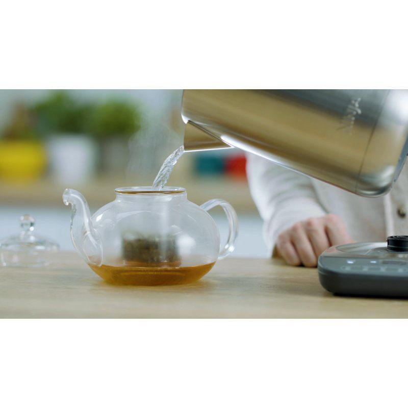 Ninja KT201EU electric kettle 1.7 L 3000 W Black, Stainless steel