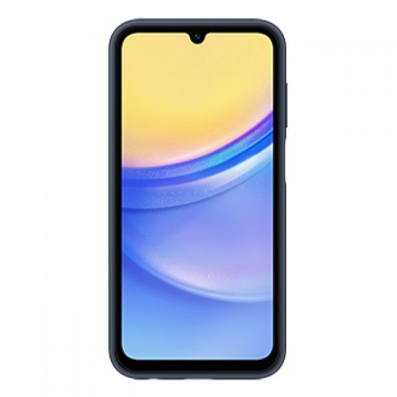 Samsung Schutzhülle Card Slot Case für Galaxy A15 / A15 5G - blau / schwarz