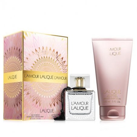 Set Lalique L Amour 2013, Femei, Eau De Parfum 100ml Lotiune Corp 150ml