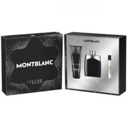 Set Mont Blanc Legend, Barbati, Eau De Toilette 100ml Eau De Toilette 7.5ml Gel De Dus 100ml
