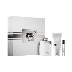 Set Mont Blanc Legend Spirit, Barbati, Eau De Toilette 100ml Eau De Toilette 7.5ml Gel De Dus 100ml