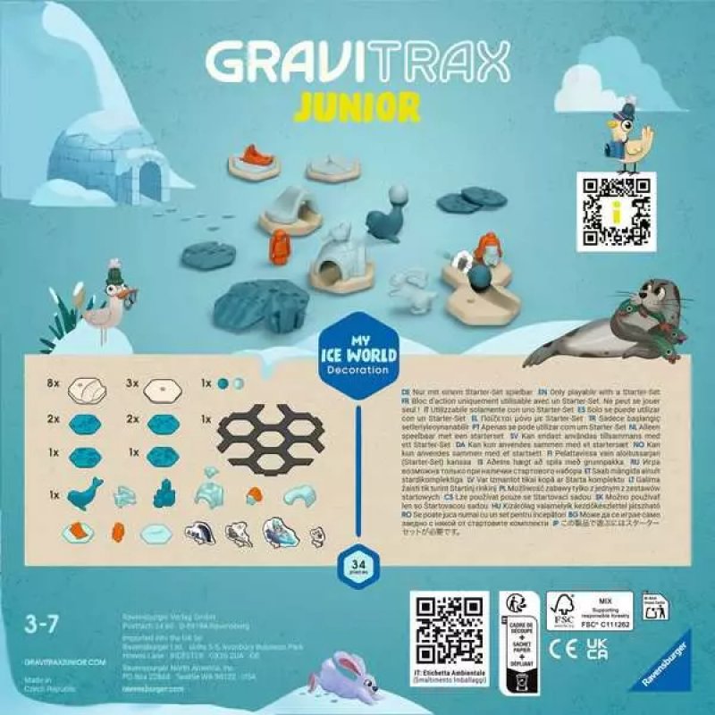 Ravensburger 23748 board/card game GraviTrax Junior Board game