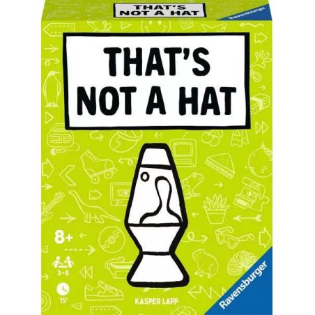 Ravensburger 22589 jeu de société That's not a hat 10 min Jeu de cartes Apprentissage