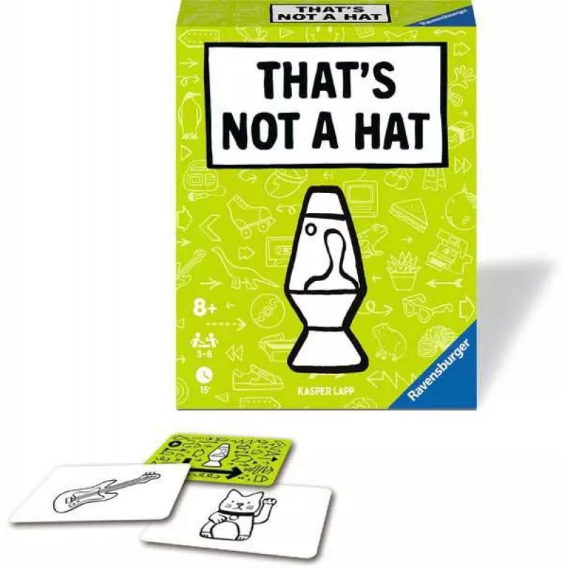 Ravensburger 22589 board/card game That's not a hat 10 min Learning