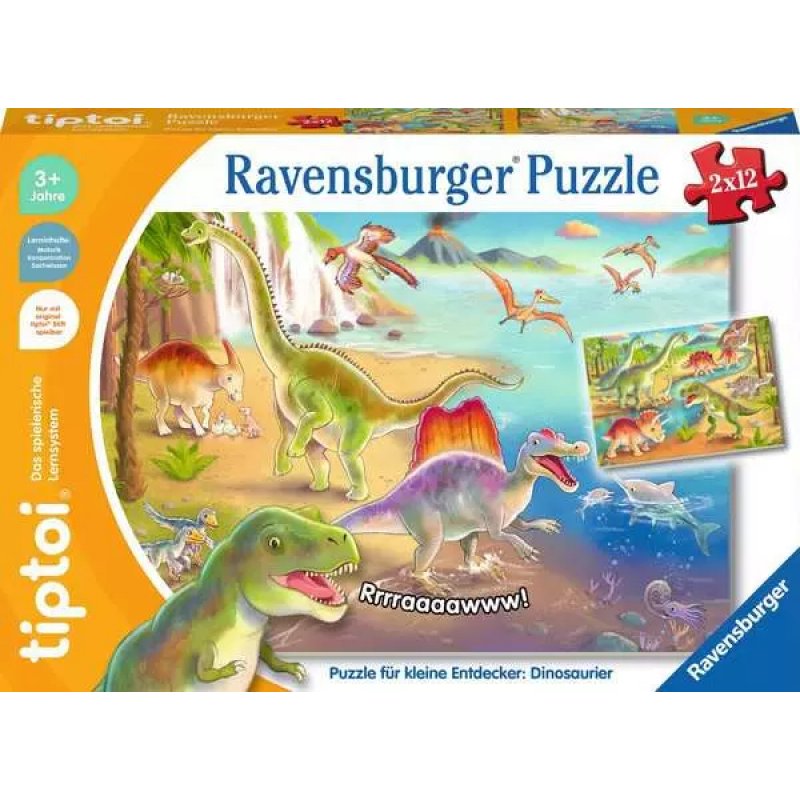 tiptoi Puzzle für kleine Entdecker: Dinosaurier