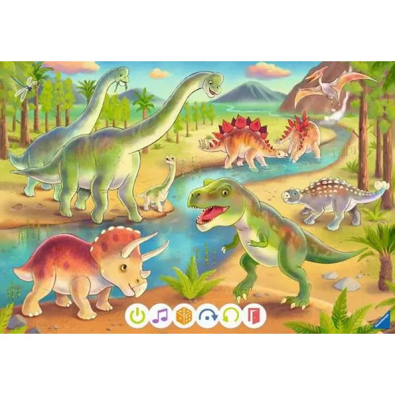 Ravensburger tiptoi 00198 puzzle Jeu de puzzle 12 pièce(s) Animaux