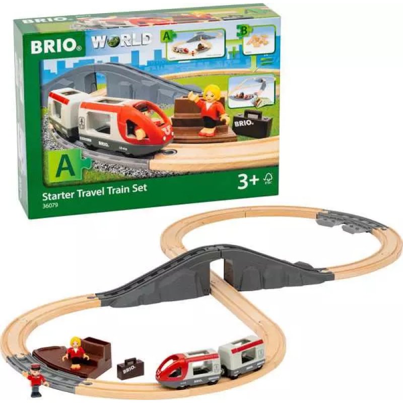 BRIO Starter Travel Train Set