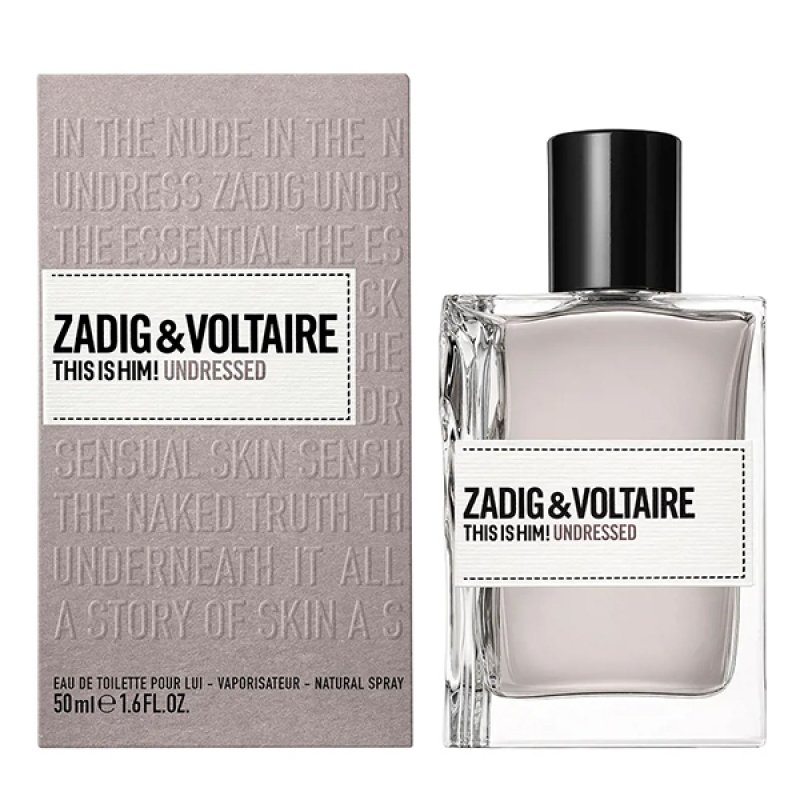 Zadig Voltaire This Is Him Undressed, Barbati, Eau De Toilette 50ml