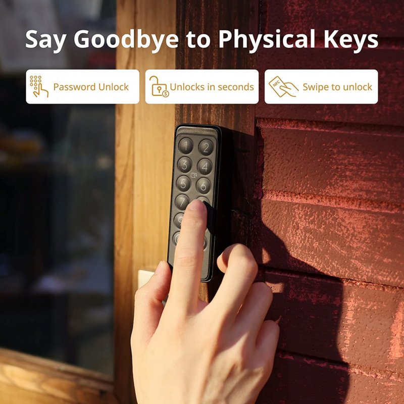 SwitchBot Keypad Touch Verrou de porte intelligent
