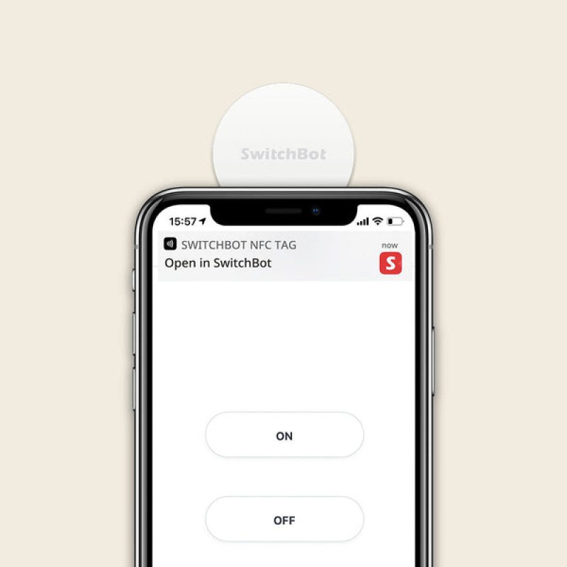 SwitchBot Tag smart home transmitter Wireless Wall-mounted