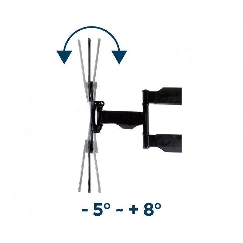 SOPORTE DE PARED GEMBIRD PREMIUM PARA TV MOV. COMPLETO 32-55 32 KG