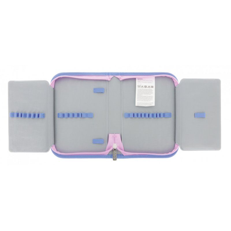 Schulranzen Loop (lila/pink, Schüleretui mit 16 Teilen, ovaler Faulenzer, Sportbeutel)