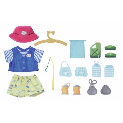 BABY born® Bär Angler-Outfit