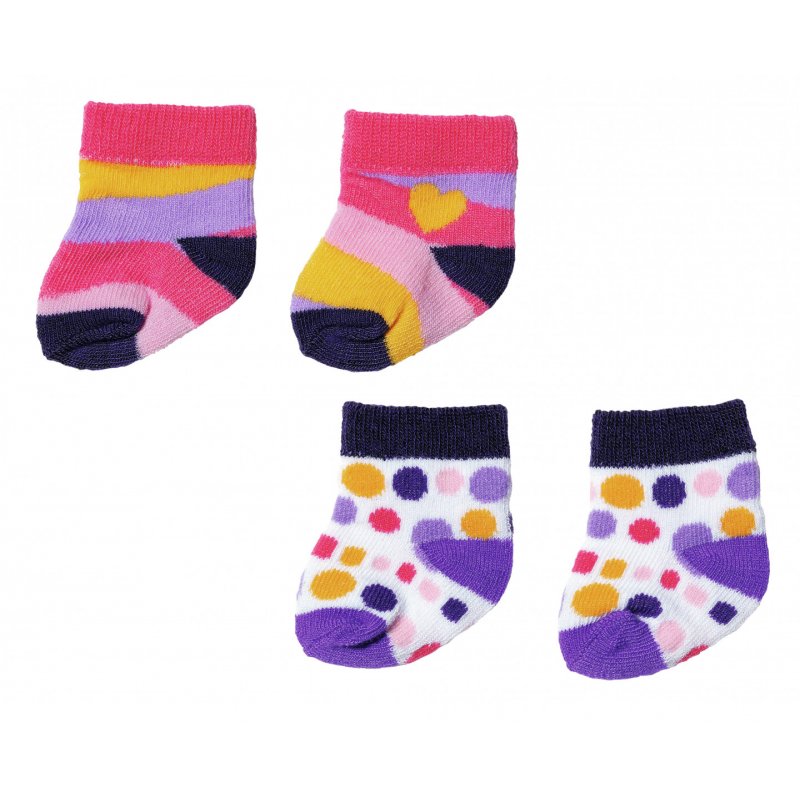 BABY born Socks 2x 2 ass. 43cm