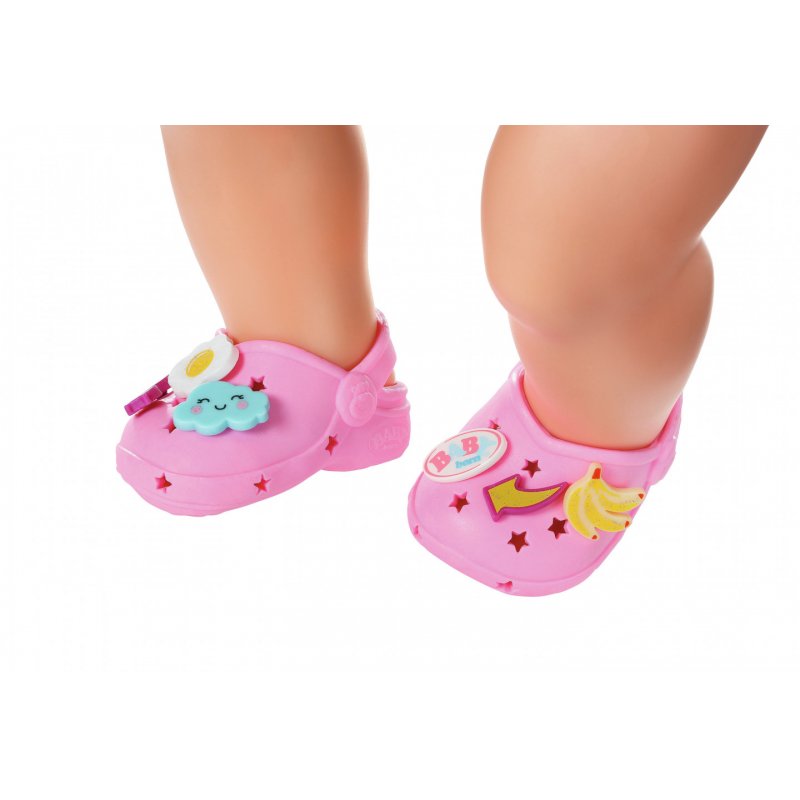 Zapf BABY born Schuhe mit Pins 4sort.43cm 832837