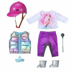 BABY born Horse Riding Outfit 43cm Doll clothes set