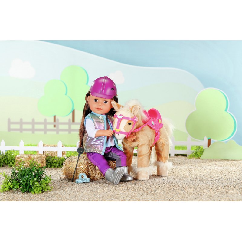 BABY born Horse Riding Outfit 43cm Ensemble d'habits de poupée