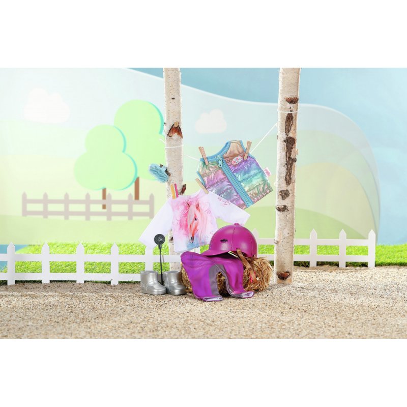 BABY born Horse Riding Outfit 43cm Doll clothes set