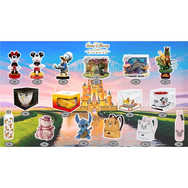 ASSORTIMENT DISNEY V3 60PCS 2023