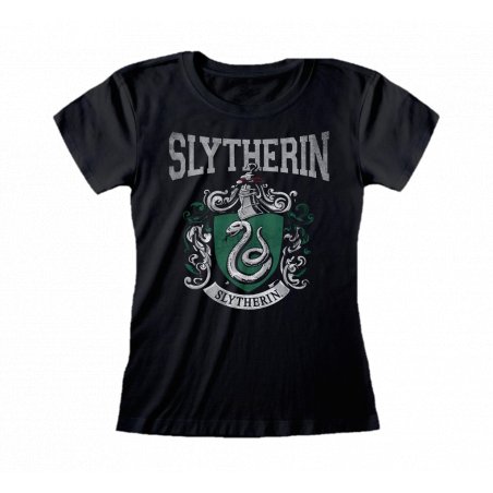 T-SHIRT GIRL HP SLYTHERIN M