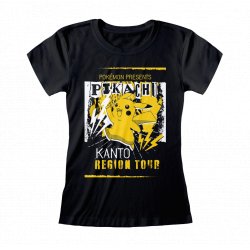 T-SHIRT GIRL PIKACHU KANTO XL