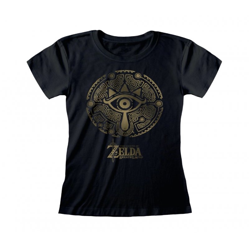 T-SHIRT GIRL ZELDA BOTW EMBLEM S