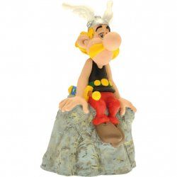 Tirelire Astérix (sur un rocher)