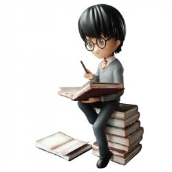 FIGURINE HP HARRY PILE DE GRIM..