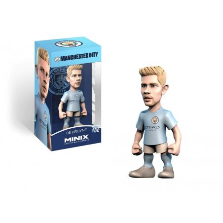 Minix - Football - Manchester City - Kévin de Bruyne 017 - Figurine 12cm