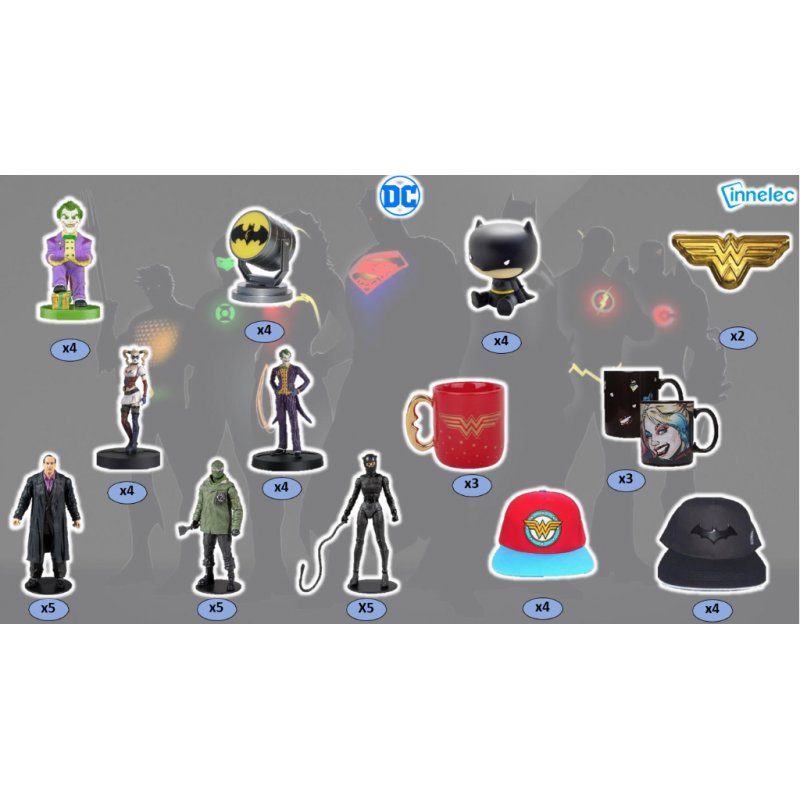 ASSORT DC COMICS 2022 58PCS