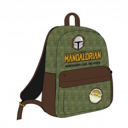 Star Wars: The Mandalorian - Sac à dos Où que j'aille, il me suit