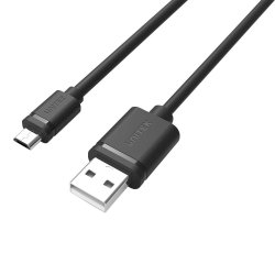 UNITEK Y-C434GBK câble USB 1,5 m USB 2.0 USB A Micro-USB B Noir
