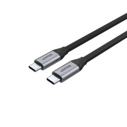 UNITEK C14082ABK câble USB 1 m USB 3.2 Gen 2 (3.1 Gen 2) USB C Noir