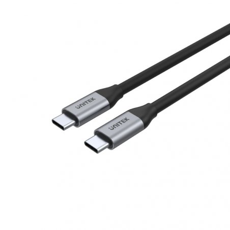 UNITEK C14082ABK câble USB 1 m USB 3.2 Gen 2 (3.1 Gen 2) USB C Noir
