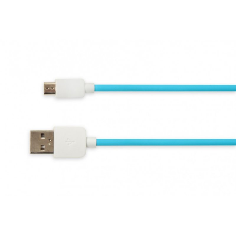 iBox IKUMD3A câble USB 1 m USB 2.0 USB A Micro-USB B Bleu