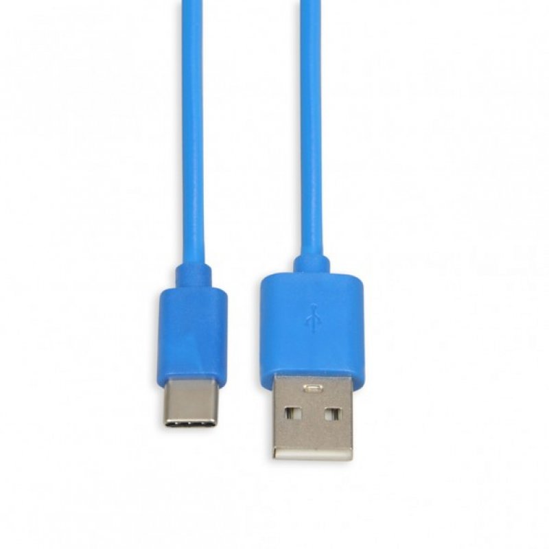iBox IKUMTCB câble USB 1 m USB 2.0 USB A USB C Bleu