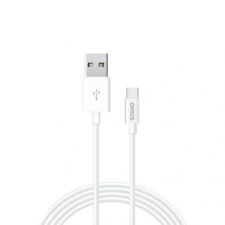Savio USB – USB type C cable 5A 1m CL-126 White