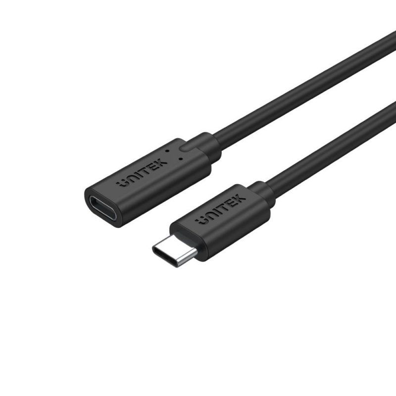 UNITEK C14086BK câble USB 0,5 m USB 3.2 Gen 2 (3.1 Gen 2) USB C Noir