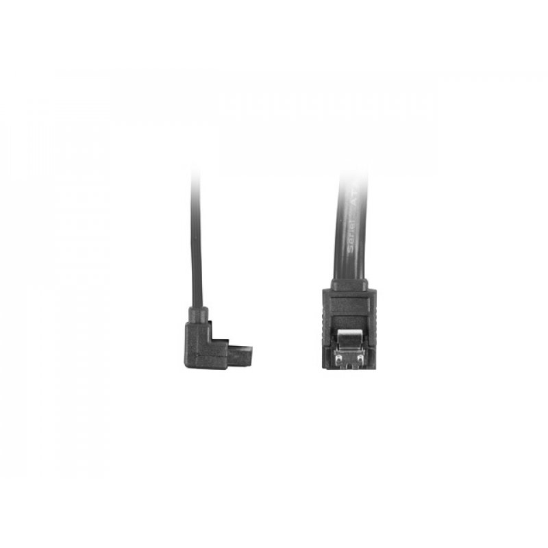Lanberg CA-SASA-13CU-0050-BK SATA cable 0.5 m SATA 7-pin Black