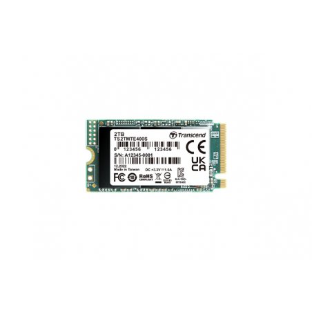 MTE400S 2 TB (PCIe 3.0 x4, NVMe, M.2 2242)