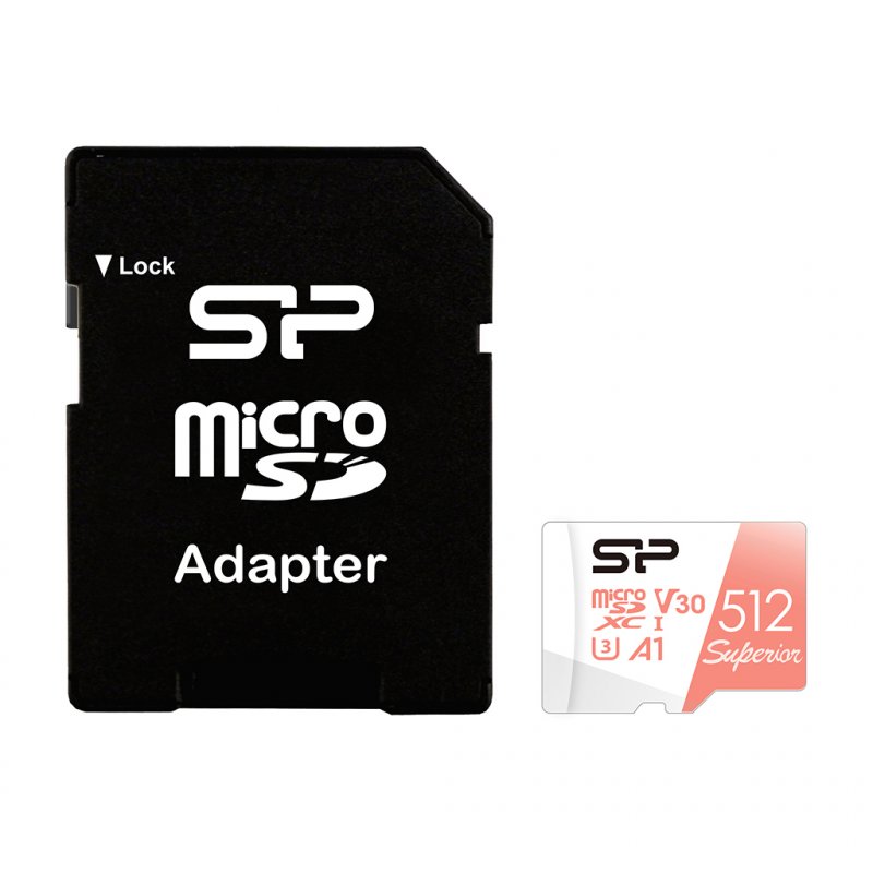 SILICON POWER Superior Micro SDXC 512Go