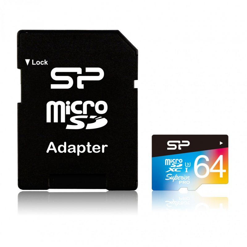 SILICON POWER Superior Pro Micro SDXC