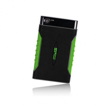 Silicon Power Armor A15 2TB disque dur externe 2 To Noir, Vert