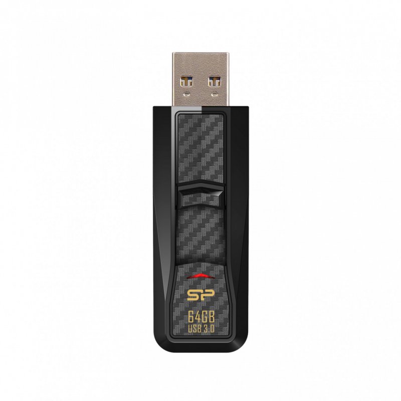 Silicon Power Blaze B50 lecteur USB flash 64 Go USB Type-A 3.2 Gen 1 (3.1 Gen 1) Noir