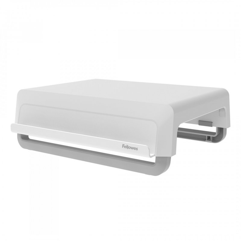Fellowes Breyta Monitor Ständer tragbar mit Handgriff weiß Gris, Blanc Bureau